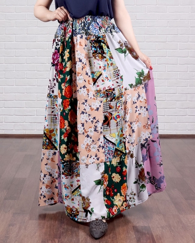  دامن چهل تیکه دوخت ترکمن 530