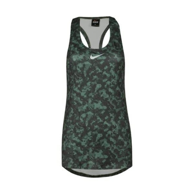 تاپ ورزشی زنانه نایکی مدل MuB-195 طرح چریکی سبز