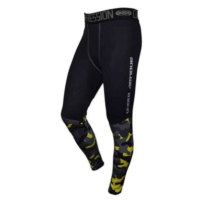 لگ ورزشی مردانه آندر آرمور مدل GMS-CHR Y- 210 مشکی زرد