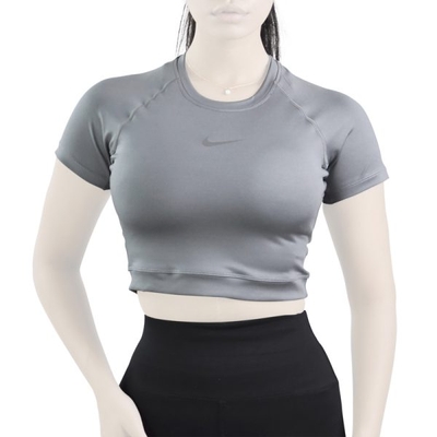 نیم تنه ورزشی زنانه نایک مدل SRN-4F0693 طوسی روشن