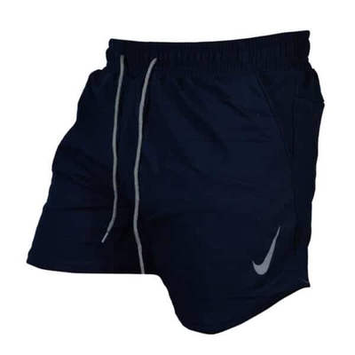 شلوارک ورزشی مردانه نایکی مدل MuB-123 سرمه ای