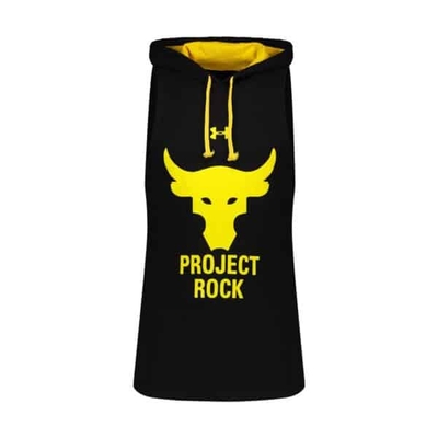 رکابی کلاهدار ورزشی مردانه آندر آرمور مدل PY-PROJECT ROCK BAND مشکی