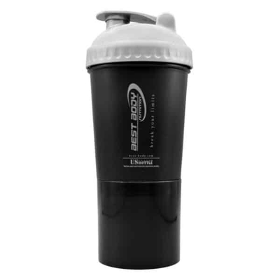 شیکر ورزشی دو تیکه بست بادی مدل US Bottel ظرفیت ۰.۶ لیتر بهمراه انرژی باکس