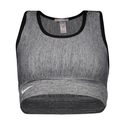 نیم تنه ورزشی زنانه نایک طرح مخملی طوسی