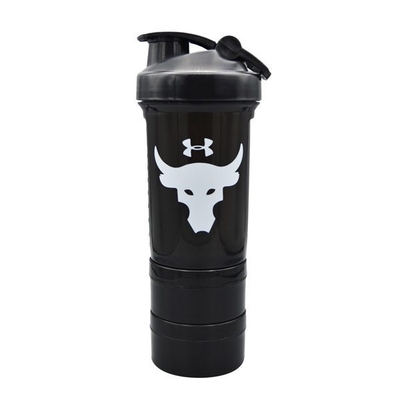 شیکر بدنسازی سه تیکه آندر آرمور مدل G+ Rock ظرفیت ۰٫۵ لیتر