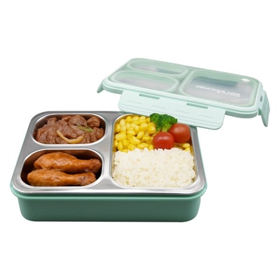 ظرف غذا لانچ باکس مدل ۳Box-Lax Son ظرفیت ۸۵۰ میلی لیتر
