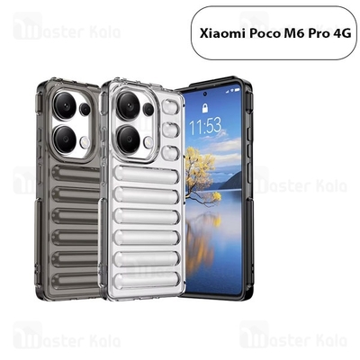 قاب پافر ضد ضربه شیائومی Xiaomi Poco M6 Pro 4G TPU Capsule Shockproof