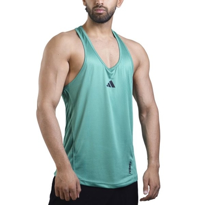 رکابی ورزشی مردانه آدیداس مدل PY-4D0503  سبز آدامسی تیره