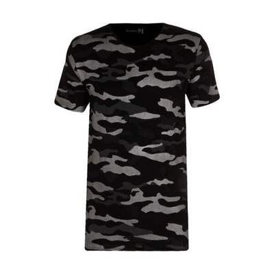 تیشرت ورزشی مردانه آنبرند مدل SPL-CH91210 چریکی مشکی