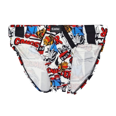 شورت اسلیپ کولسی مدل ۲A0536 گنگستر سفید