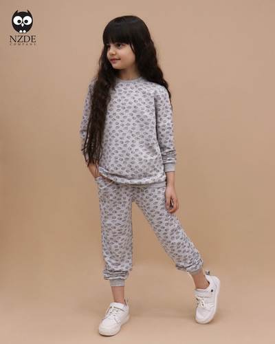 بلوز شلوار چاپی خرگوش NZDE