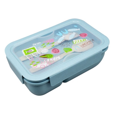 ظرف غذا لانچ باکس مدل ۲BOX-9028 ظرفیت ۱.۵ لیتر