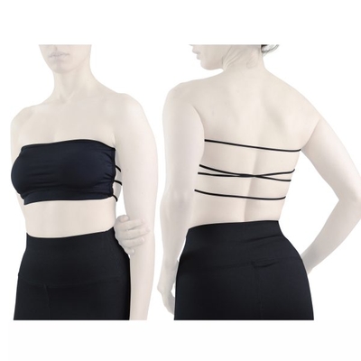 دکلته ورزشی زنانه مدل ۹۸۲۱ مشکی