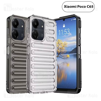 قاب پافر ضد ضربه شیائومی Xiaomi Poco C65 TPU Capsule Shockproof