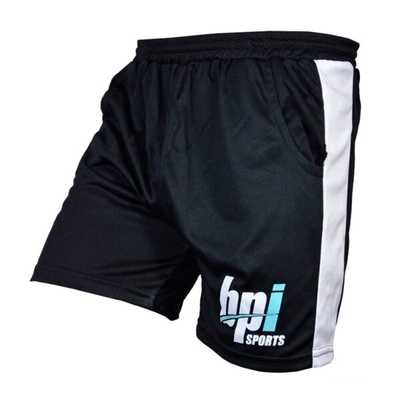 شلوارک ورزشی مردانه بی پی آی مدل PY-9912 مشکی خط سفید