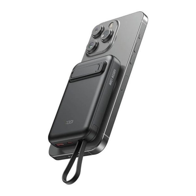 پاوربانک مگ سیف گرین لاین مدل DXB ظرفیت ۱۰۰۰۰ میلی آمپر ساعت