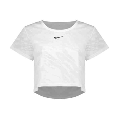 کراپ ورزشی زنانه نایک مدل PY-JDI 1G130 سفید