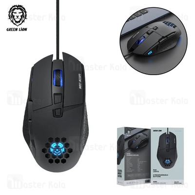 موس سیمی گیمینگ گرین لاین Green Lion G250 Gaming Mouse GNG250GAMBK