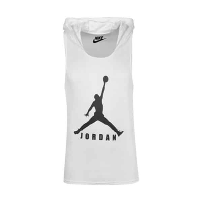 رکابی کلاه دار مردانه جردن مدل PY-SIMP0904 سفید