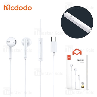 هندزفری سیمی مک دودو Mcdodo HP-7500 Wired Headset دارای کانکتور Type C