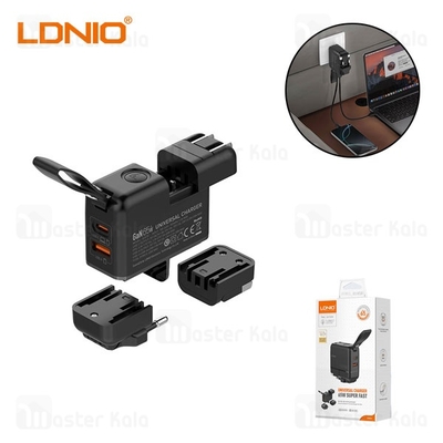 شارژر دیواری الدینیو Ldnio GaN Super Fast Charger Q2618 توان 65 وات
