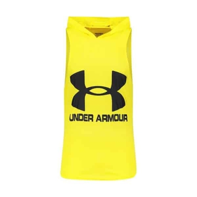 رکابی کلاهدار ورزشی مردانه آندر آرمور مدل PY-8182 زرد