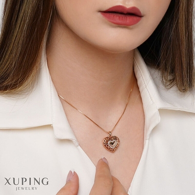 پلاک قلب مشبک ژوپینگ