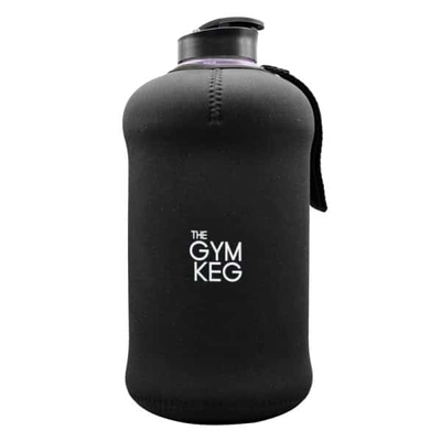 جاگ واتر جیم کگ کاور مشکی مدل The Gym Keg شفاف ظرفیت ۲.۲ لیتر
