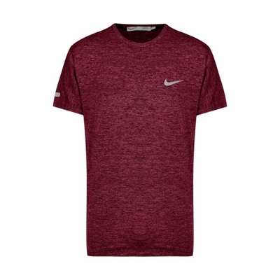 تیشرت ورزشی مردانه نایک مدل ADNK-1100 زرشکی