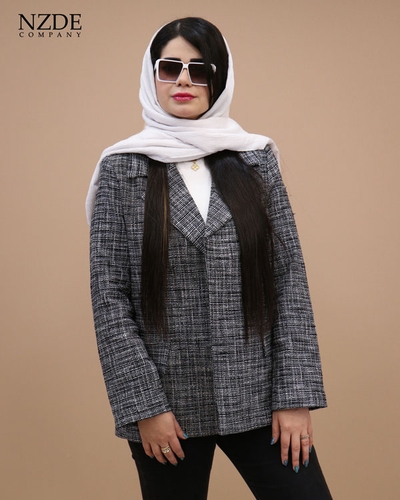 کت زنانه شانل استر دار 378 NZDE