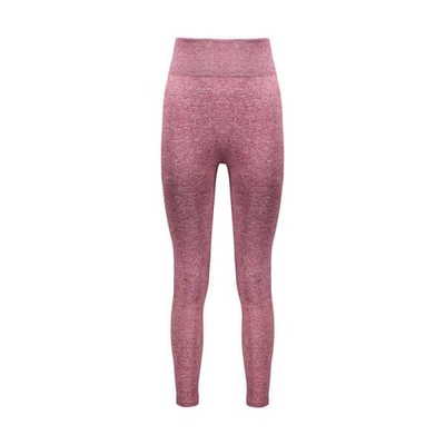 لگ سیملس ورزشی زنانه مدل پشت چین دار LDS-1J575 بنفش