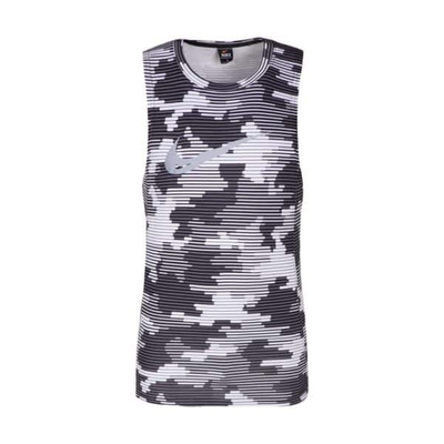 رکابی ورزشی مردانه نایکی مدل MuB-140 چریکی RAD سفید مشکی