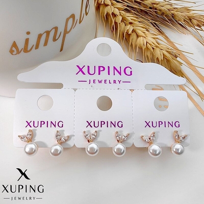 گوشواره خرگوش مرواریدی ژوپینگ