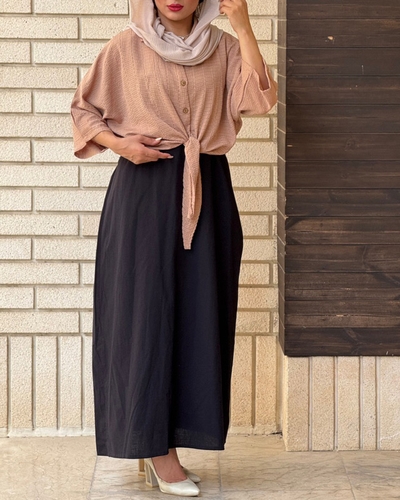 شومیز گره ای کوک دوزی 7079