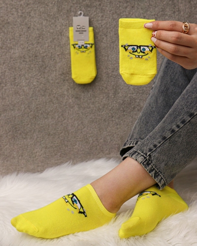 جوراب ست مادرفرزندی باب اسفنجی NZDE