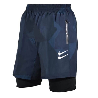 شلوارک کشاله دار ورزشی نایک مدل DS-2TIK 40480 سرمه ای