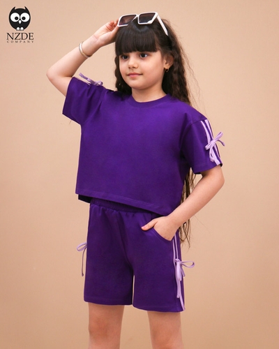 کراپ شلوارک پاپیونی پرنسس NZDE