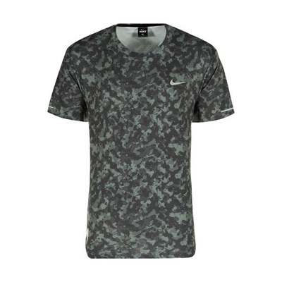 ‫‫تیشرت ورزشی مردانه نایک مدل MuB-213 چریکی یشمی