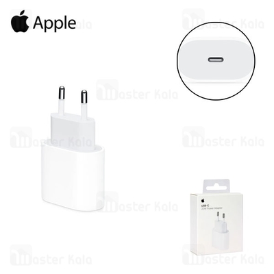 آداپتور شارژر اصلی اپل Apple A2347 Charger MHJE3ZM/A توان 20 وات