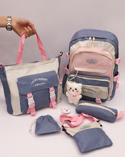 کوله پشتی 5 تیکه LUCKY