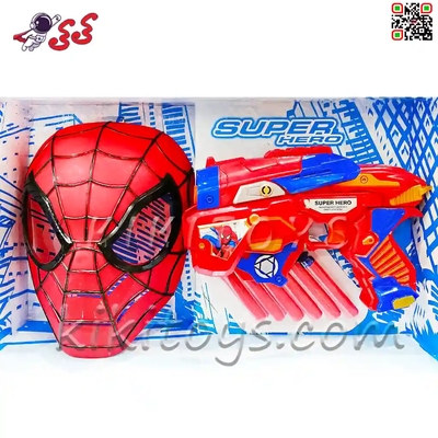 اسباب بازی تفنگ اسپایدرمن تیر اسفنجی شخصیت ابرقهرمانان Spider Man SB272