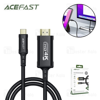 کابل HDMI به Type-c ایس فست ACEFAST C1-10 طول 1.8 متر
