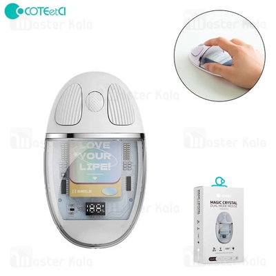 موس وایرلس دو حالته سایلنت کوتتسی Coteetci 84011 Magic Crystal