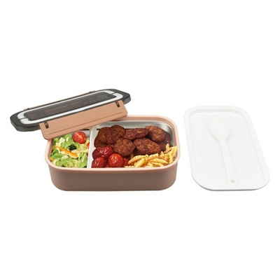 ظرف غذا لانچ باکس مدل ۲Box-Basket ظرفیت ۸۰۰ میلی لیتر