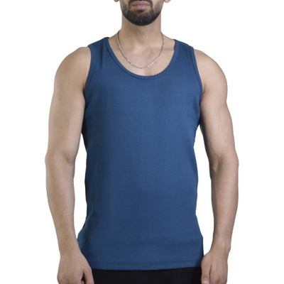 رکابی تنک تاپ کبریتی مردانه کچ مدل ۴B0233 آبی نفتی