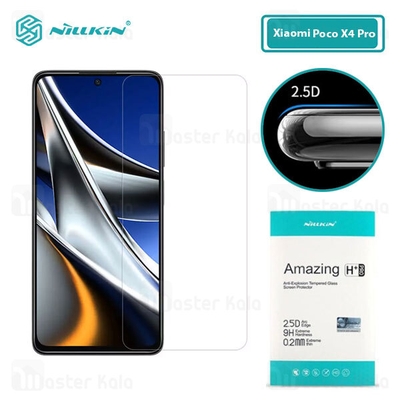 گلس نیلکین آیفون Xiaomi Poco X4 Pro 5G Nillkin H+ Pro