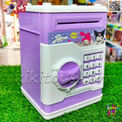 قلک و گاوصندوق رمزدار اسباب بازی کرومی مدل Kuromi 6610 – MONEY SAFE BOX