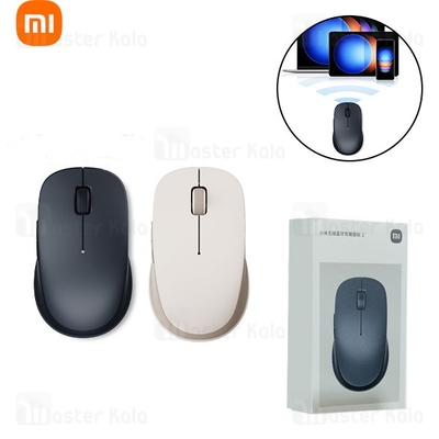 موس وایرلس دوحالته سایلنت شیائومی Xiaomi Wireless Bluetooth Dual-Mode Mouse 2 XMSMSB01YM