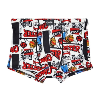 شورت پادار کولسی مدل ۲A0521 گنگستر سفید