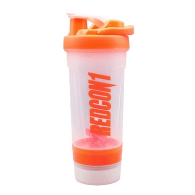 شیکر ورزشی سه تیکه رد کان وان مدل Kia شفاف درب ضامنی ظرفیت ۰.۷ لیتر